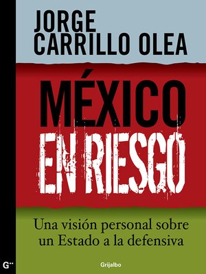 cover image of México en riesgo